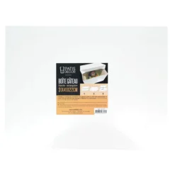 Boîte pâtissière blanche 31 x 41 x 22 cm-Cerf Dellier New