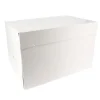 Boîte pâtissière blanche 26 x 36 x 20 cm-Cerf Dellier New