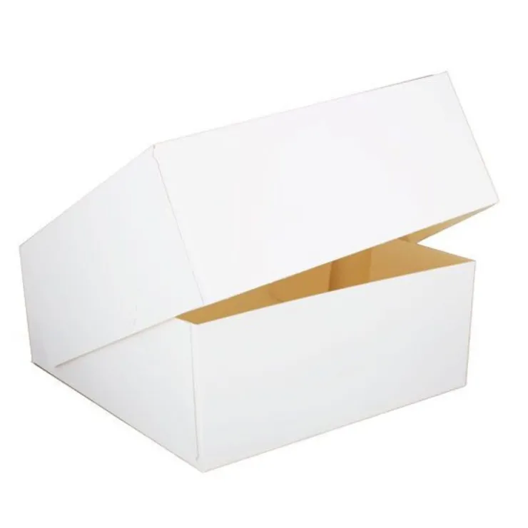 Boîte pâtissière blanche h. 10 cm-Cerf Dellier Sale