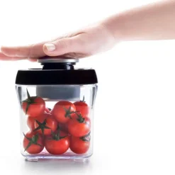 Boîte sous vide carrée empilable 1,95 l-Cerf Dellier Discount