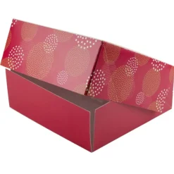 Boîtes pâtissières Pauline 32 x 32 cm Hauteur 8 cm (x 25)-Cerf Dellier Best