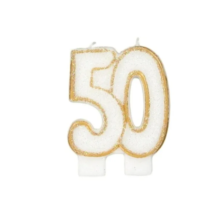 Bougie anniversaire 50 ans-Cerf Dellier Sale