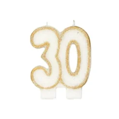 Bougie anniversaire 30 ans-Cerf Dellier Outlet
