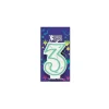 Bougie Anniversaire, chiffre 3-Cerf Dellier Discount