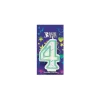 Bougie Anniversaire, chiffre 4-Cerf Dellier Outlet