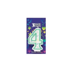 Bougie Anniversaire, chiffre 4-Cerf Dellier Outlet