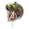 Bougie anniversaire 2D Hulk Avengers-Cerf Dellier Hot