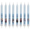 Bougie anniversaire La Reine des Neiges (x 8)-Cerf Dellier