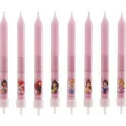 Bougie anniversaire Princesses Disney (x8)-Cerf Dellier Discount