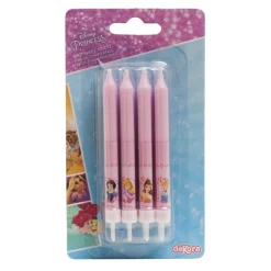 Bougie anniversaire Princesses Disney (x8)-Cerf Dellier Discount