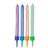 Bougies nacrées pastelles Wilton (x 10)-Cerf Dellier Outlet