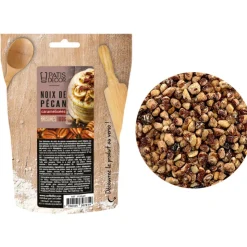 Brisures de noix de pécan caramélisées 100 g-Cerf Dellier Discount