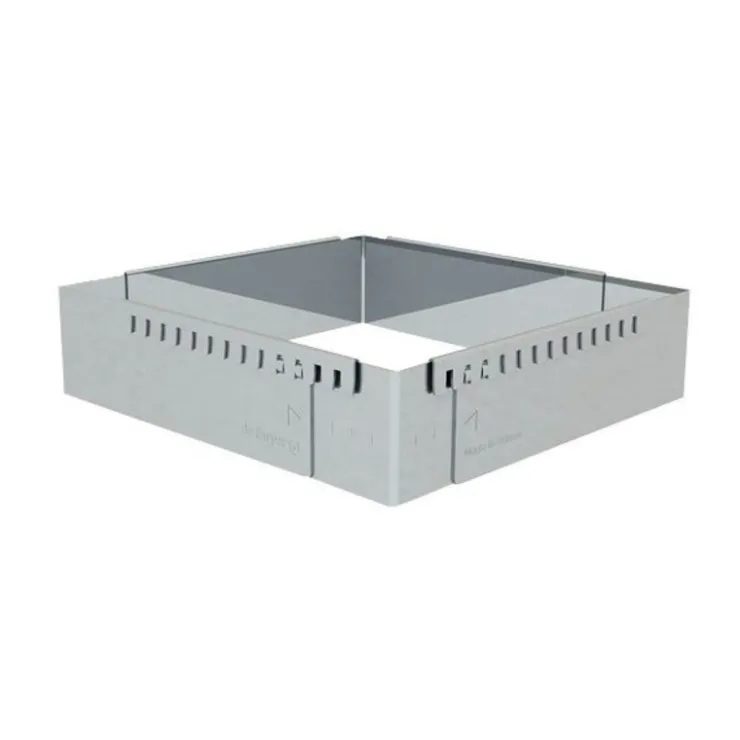 Cadre à entremets extensible inox 30 à 57 cm De Buyer-Cerf Dellier Best