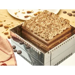 Cadre à entremets extensible inox carré 16 à 30 cm De Buyer-Cerf Dellier Clearance