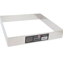 Cadre à mousse inox H 4,5 cm 28 x 28 cm-Cerf Dellier