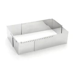 Cadre extensible inox rectangle Hauteur 5cm De Buyer-Cerf Dellier Discount