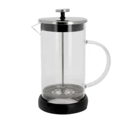 Cafetière à piston en verre couvercle noir - 1000 ml-Cerf Dellier