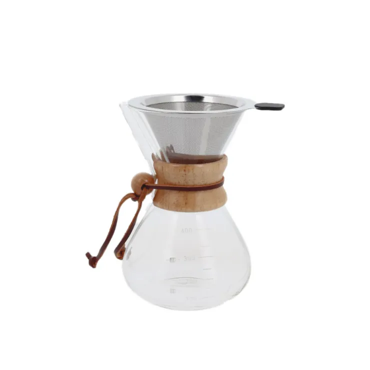 Cafetière filtre permanent en verre - 400 ml-Cerf Dellier Sale