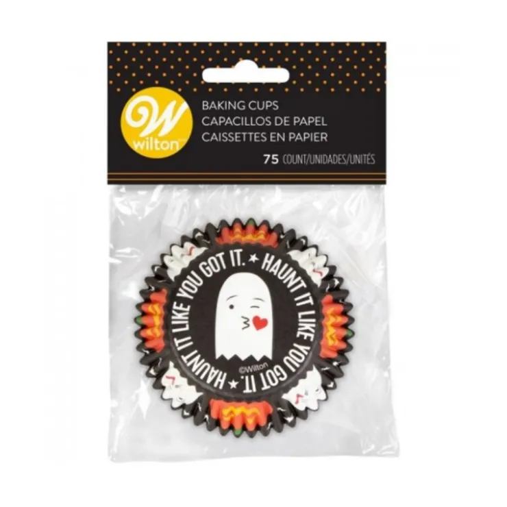 Caissette cupcake Halloween Haunt it like you got it Wilton (x75)-Cerf Dellier Outlet