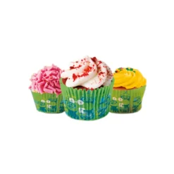 Caissette cupcake Les Minions (x 50)-Cerf Dellier Best