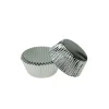 Caissettes cupcake argent (x30)-Cerf Dellier Discount