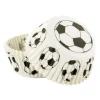Caissettes cupcakes "Football" (x50)-Cerf Dellier Best