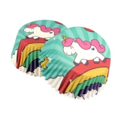 Caissettes cupcakes "Licorne" (x50)-Cerf Dellier Sale