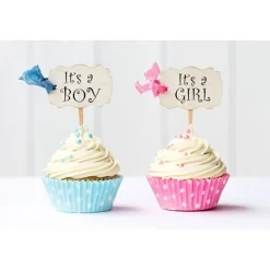 Caissettes cupcakes roses à pois (x50)-Cerf Dellier Hot