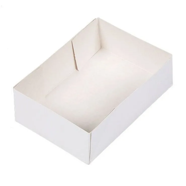 Caissettes pâtissières blanches (x 100)-Cerf Dellier Online
