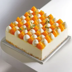 Cake drum carré argent 30 x 30 cm-Cerf Dellier Outlet
