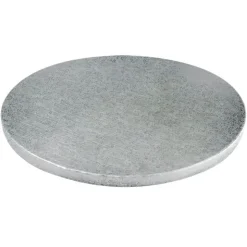 Cake Drum Rond Argent Ø 40 cm-Cerf Dellier Clearance