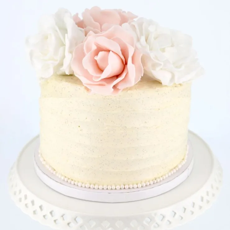 Cake Drum Rond Blanc Ø 25 cm-Cerf Dellier
