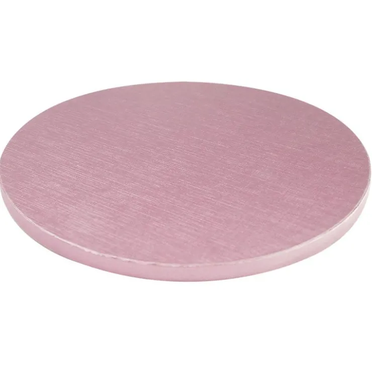 Cake Drum Rond Rose Ø 17 cm-Cerf Dellier Discount