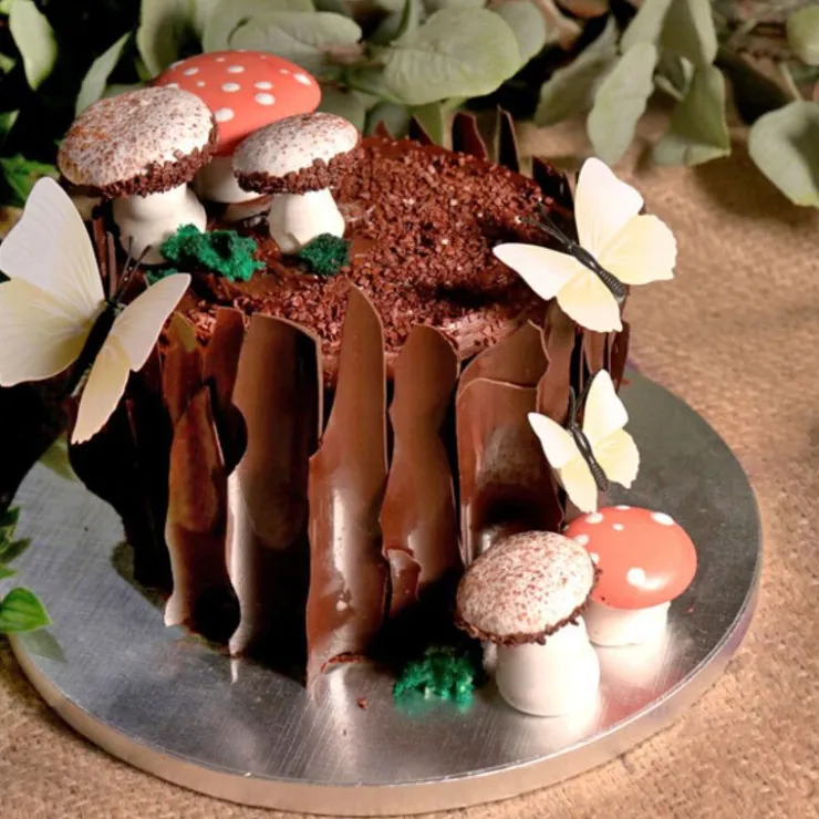 Cake Drums Ronds Argent Ø 40 cm (x5)-Cerf Dellier