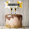Cake topper assortis thème Festif "C'est la fête"-Cerf Dellier Discount