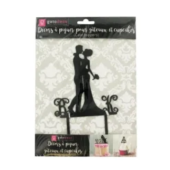 Cake Topper Couple enlacé-Cerf Dellier Discount