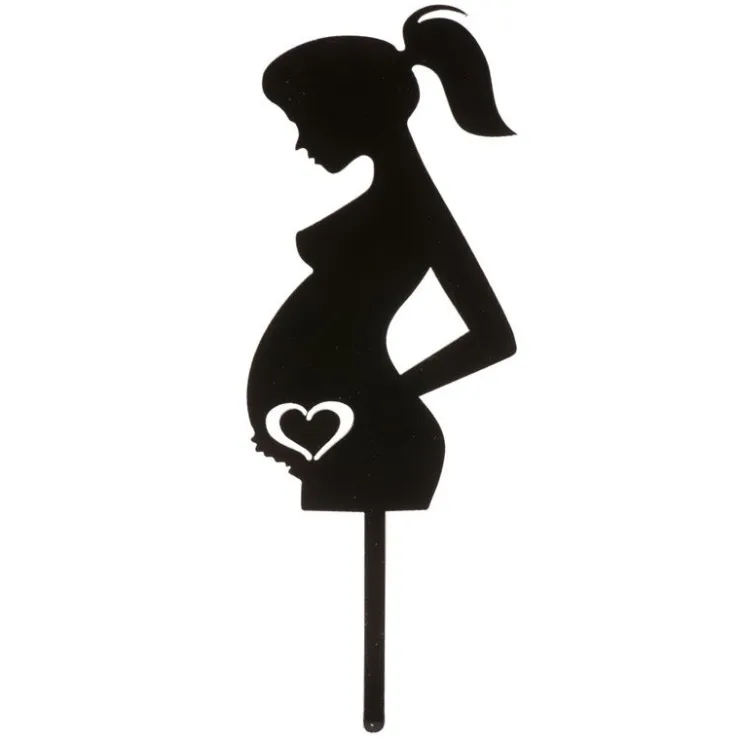 Cake topper Femme enceinte-Cerf Dellier New