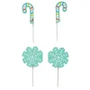 Cake topper flocon et sucre d'orge Wilton (x 12)-Cerf Dellier Hot