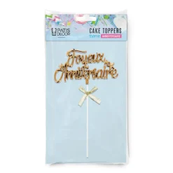 Cake topper "Joyeux anniversaire"-Cerf Dellier Best