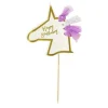 Cake topper tête de licorne-Cerf Dellier Online