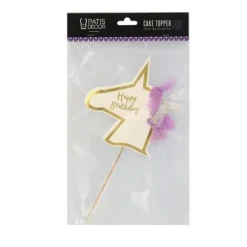 Cake topper tête de licorne-Cerf Dellier Online