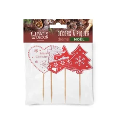 Cake toppers mix de Noël 2-Cerf Dellier