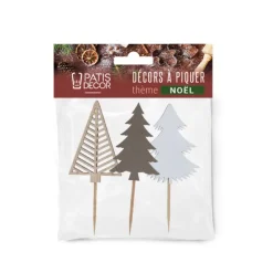 Cake toppers sapins-Cerf Dellier Online