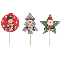 Cake toppers sujets de Noël-Cerf Dellier Hot