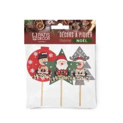 Cake toppers sujets de Noël-Cerf Dellier Hot