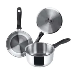 Casserole Acier Inox Argenté-Cerf Dellier New