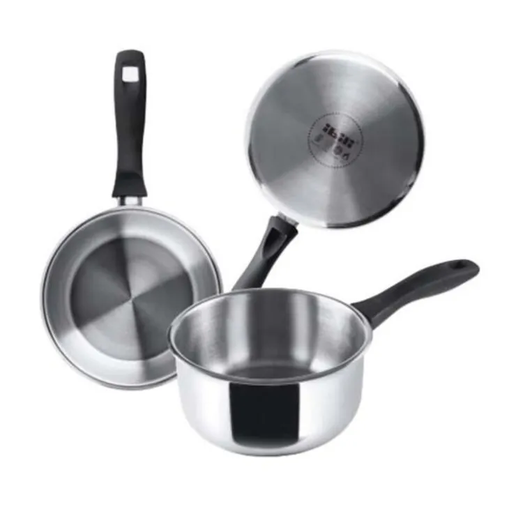 Casserole Acier Inox Argenté-Cerf Dellier New