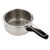 Casserole avec Panier inox 18 cm-Cerf Dellier Outlet