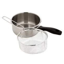 Casserole avec Panier inox 18 cm-Cerf Dellier Outlet