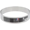 Cercle à mousse inox H 4,5 cm Ø 22 cm-Cerf Dellier